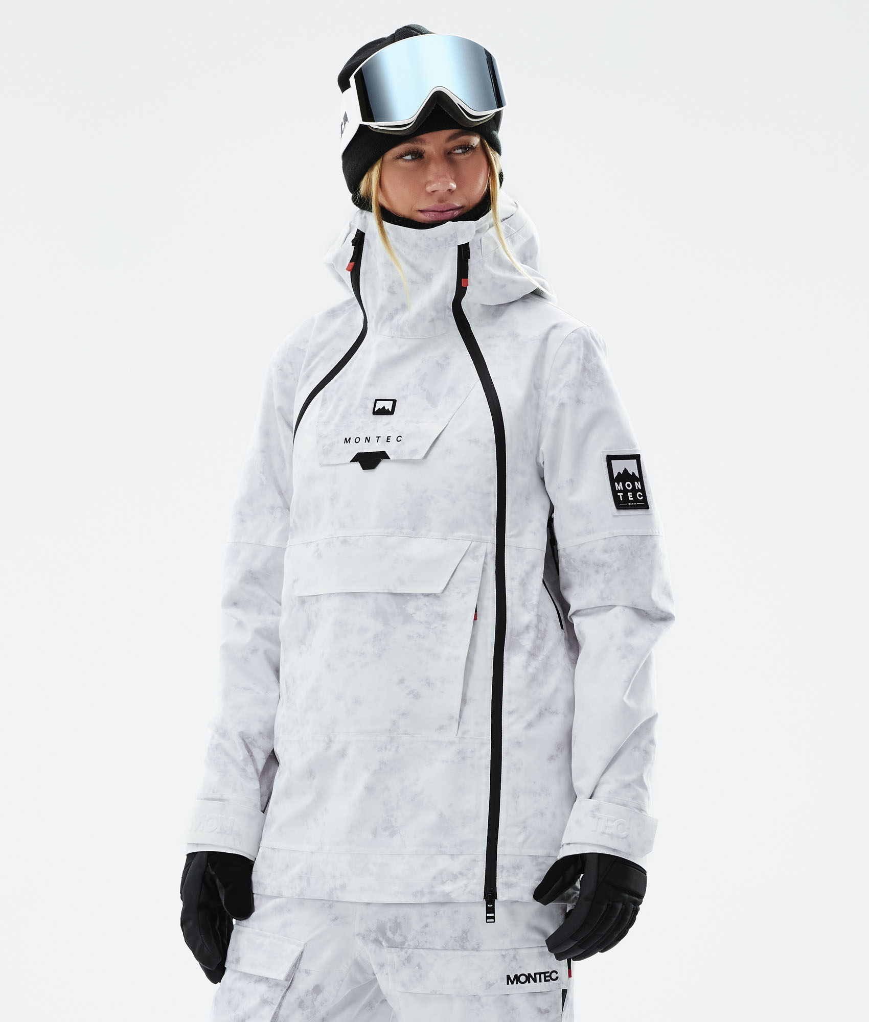 Beschuldiging roem stewardess Montec Doom W 2021 Snowboard Jacket Women White Tiedye | Montecwear.com