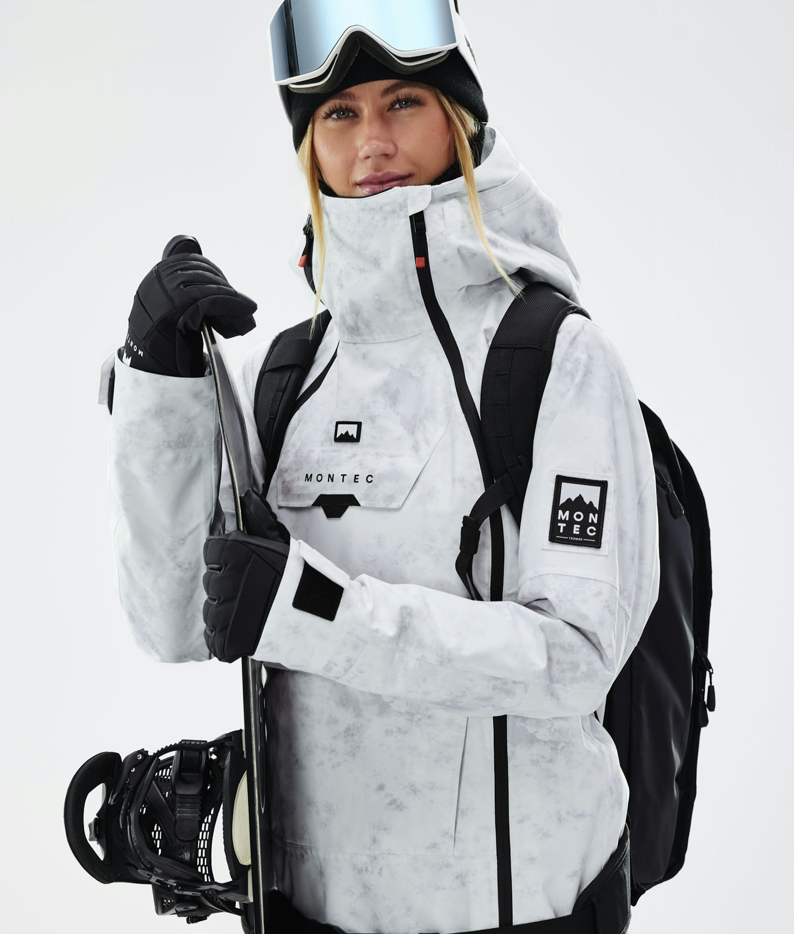 Montec Doom W 2021 Snowboard Jacket Women White Tiedye