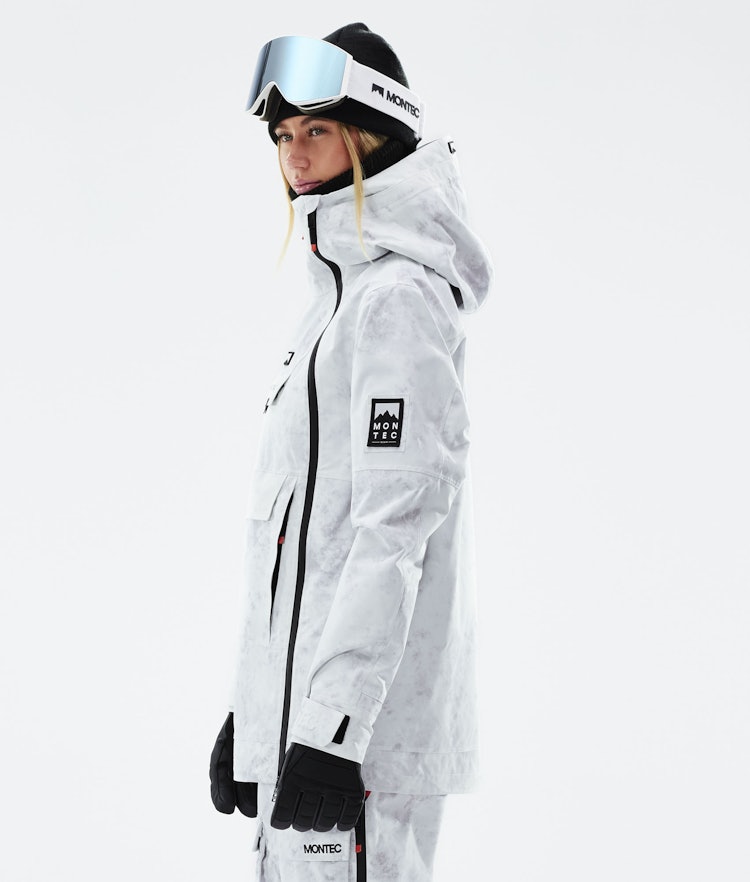Doom W 2021 Snowboard Jacket Women White Tiedye, Image 7 of 12