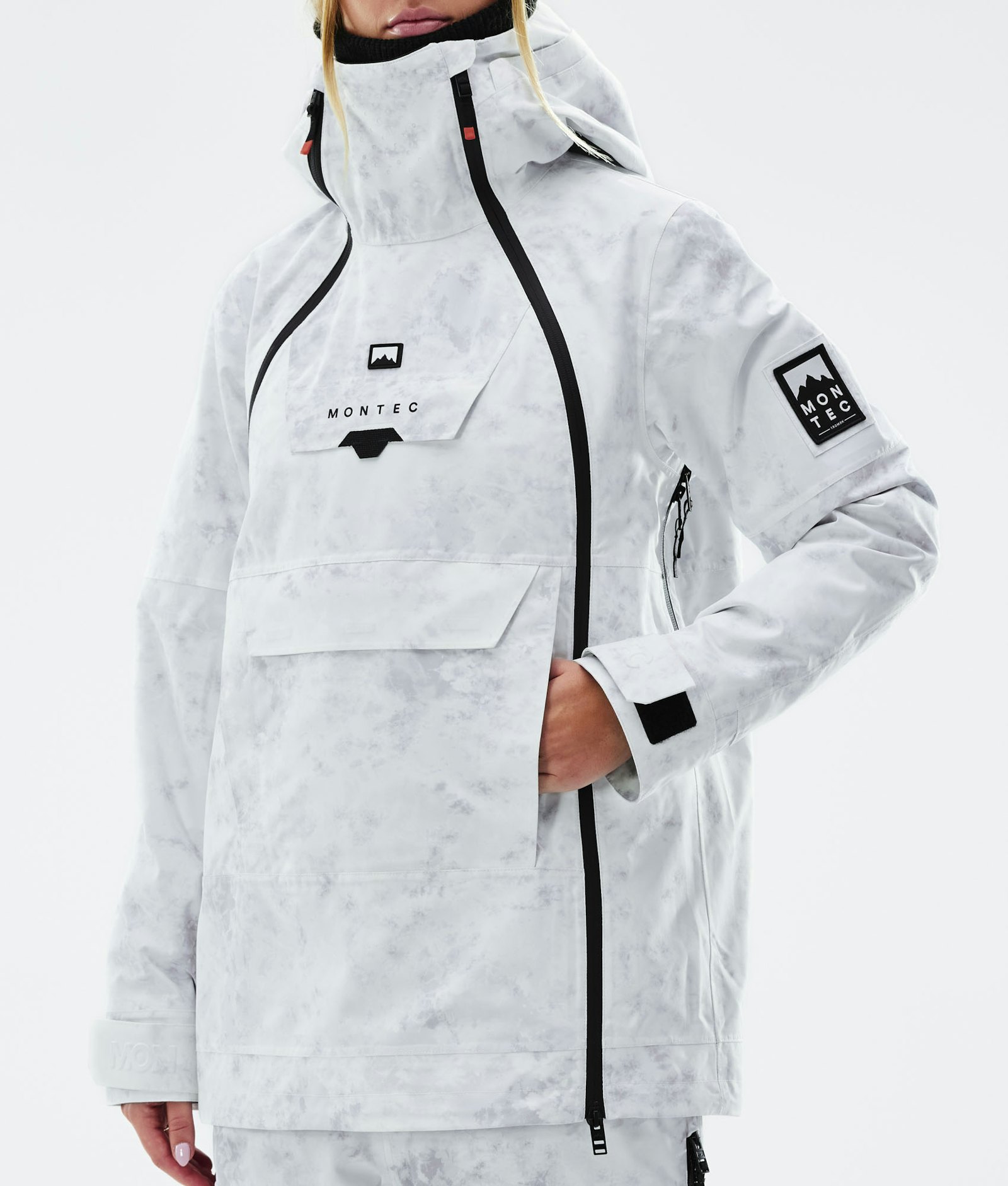 Doom W 2021 Snowboard Jacket Women White Tiedye Renewed, Image 9 of 12