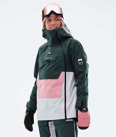 Doom W 2021 Veste Snowboard Femme Dark Atlantic/Pink/Light Grey Renewed