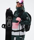 Montec Doom W 2021 Snowboardjakke Dame Dark Atlantic/Pink/Light Grey, Billede 3 af 12