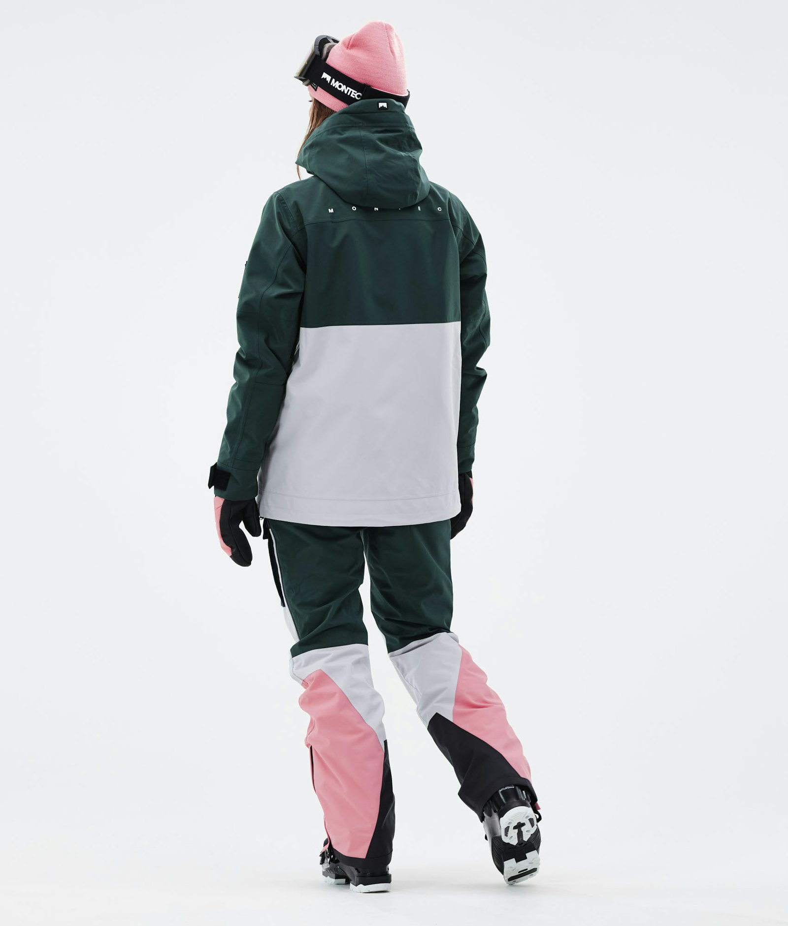 Doom W 2021 Ski Jacket Women Dark Atlantic/Pink/Light Grey