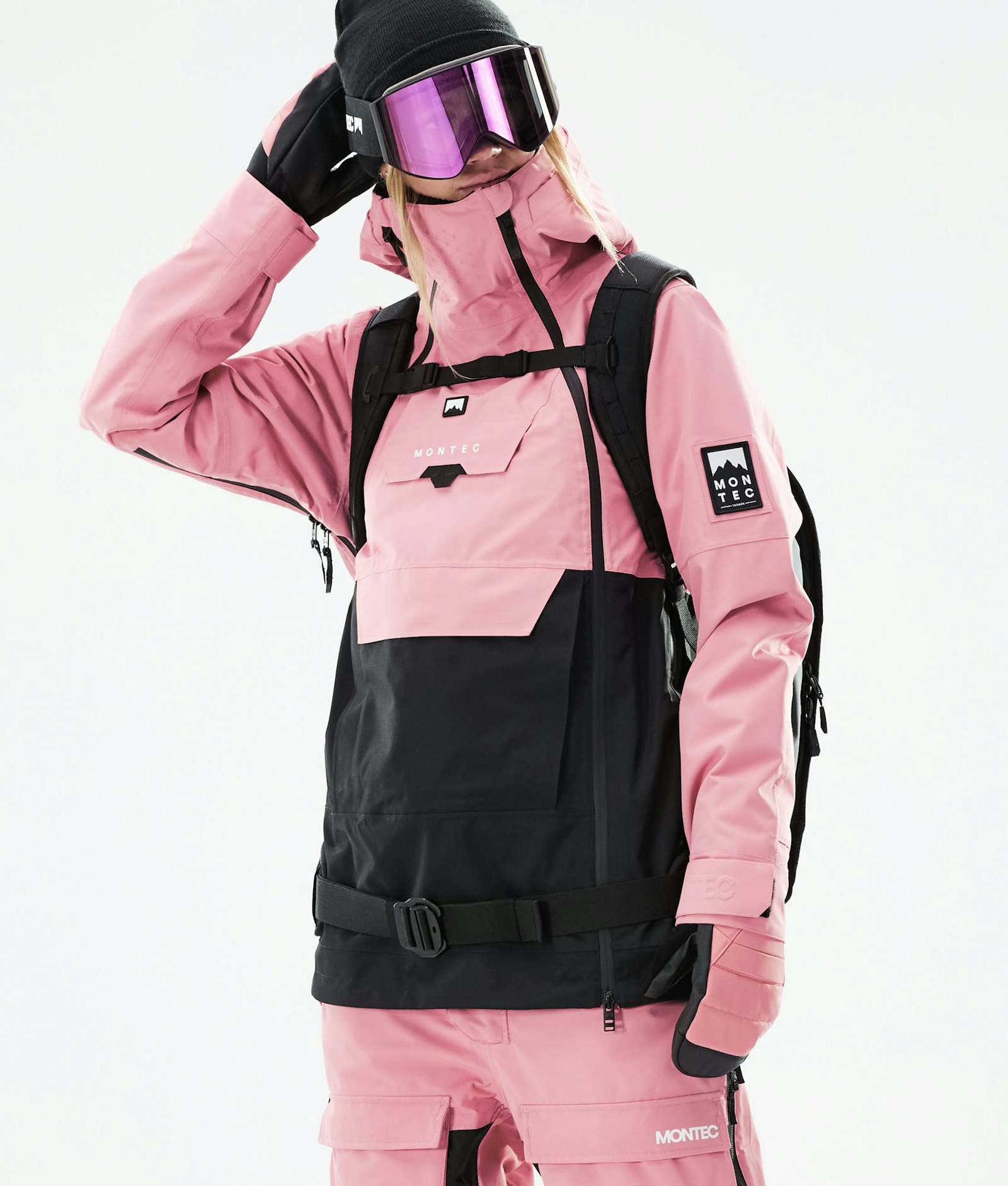 Montec Doom W 2021 Snowboardjakke Dame Pink/Black