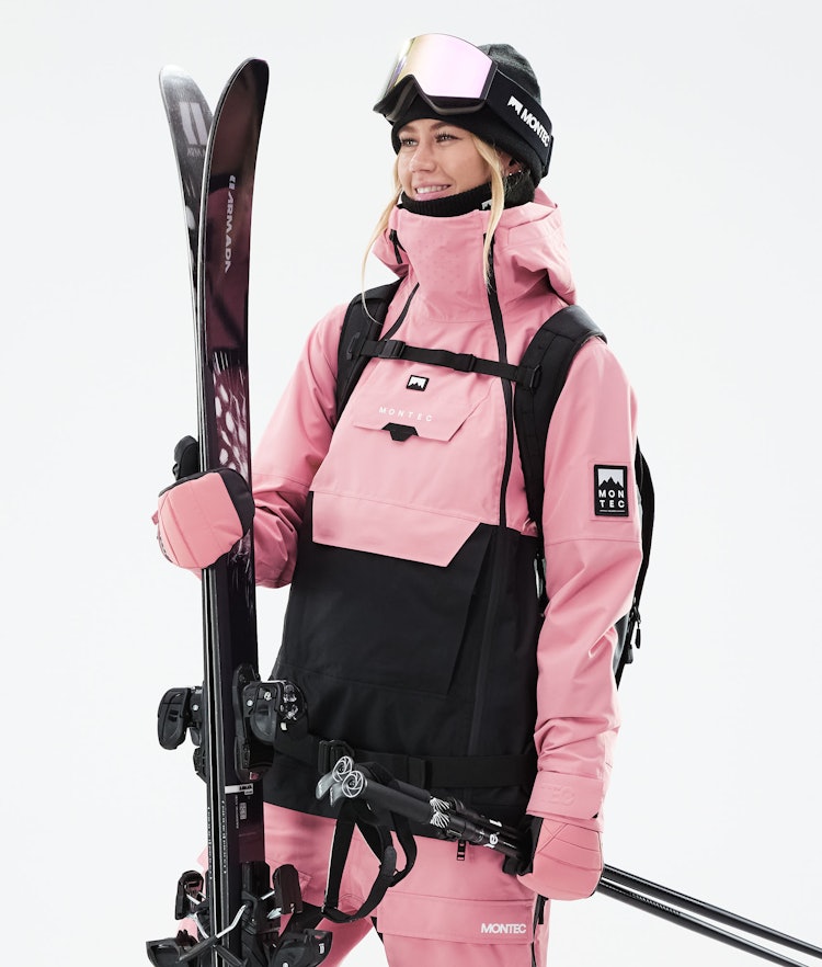 Doom W 2021 Veste de Ski Femme Pink/Black