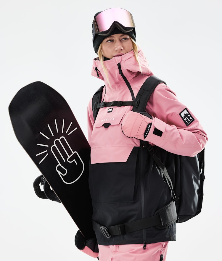 Montec Doom W 2021 Veste Snowboard Femme Pink/Black, Image 3 sur 13