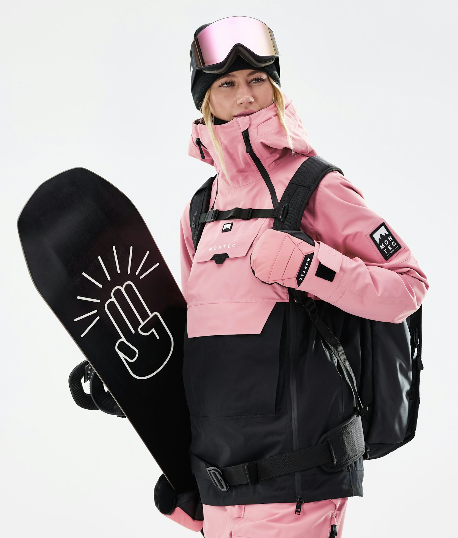 Montec Doom W 2021 Snowboardjacke Damen Pink/Black