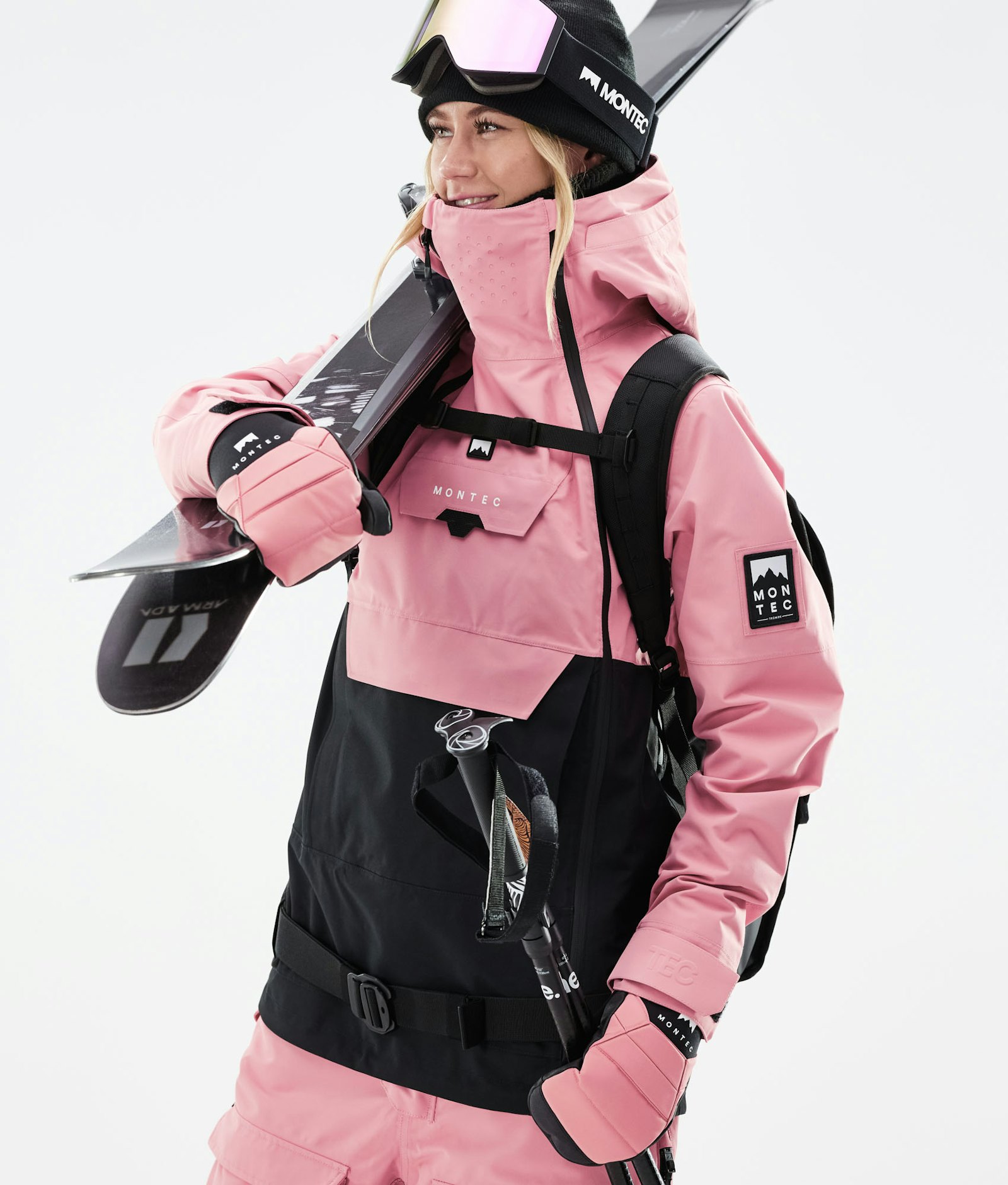 Montec Doom W 2021 Skijakke Dame Pink/Black