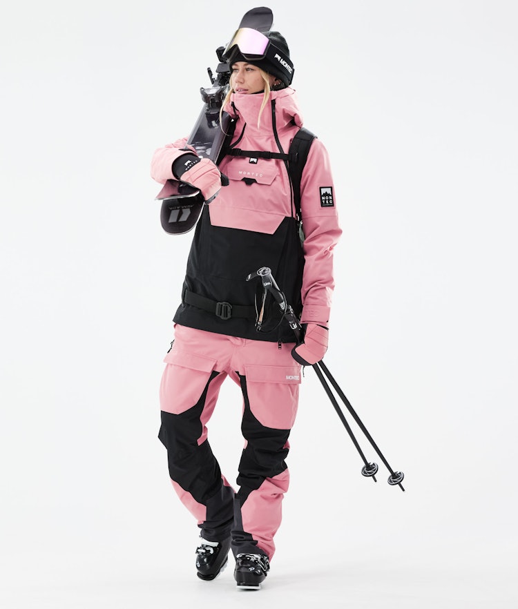 Doom W 2021 Skijacke Damen Pink/Black