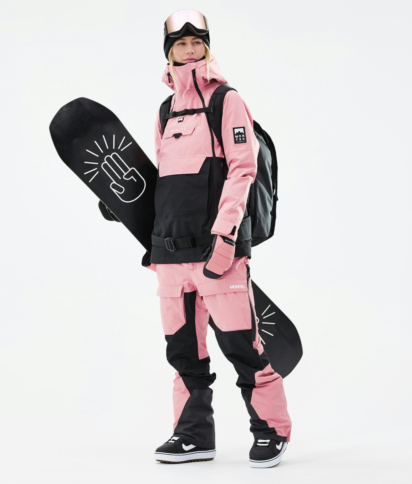 Doom W 2021 Snowboard Jacket Women Pink/Black Renewed, Image 5 of 13