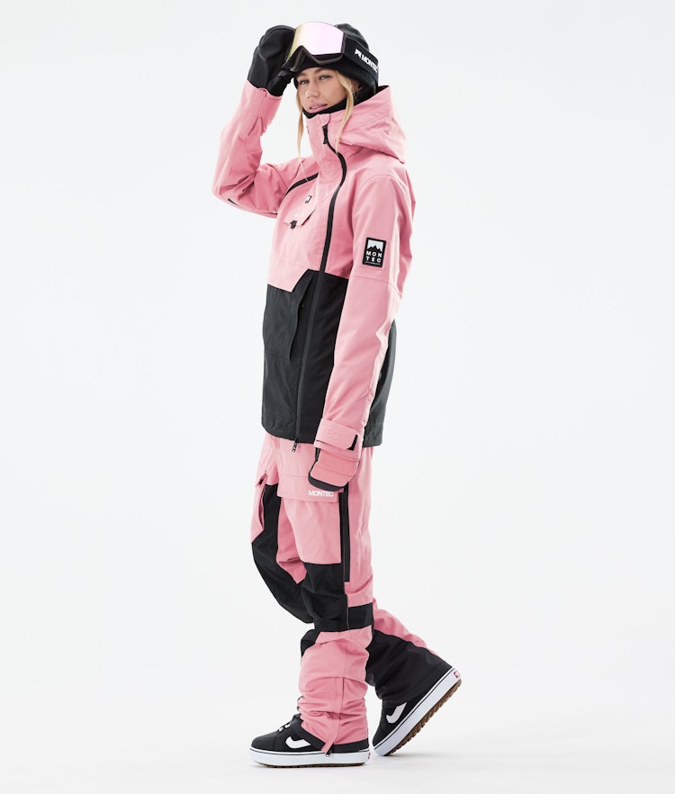 Doom W 2021 Snowboard Jacket Women Pink/Black Renewed