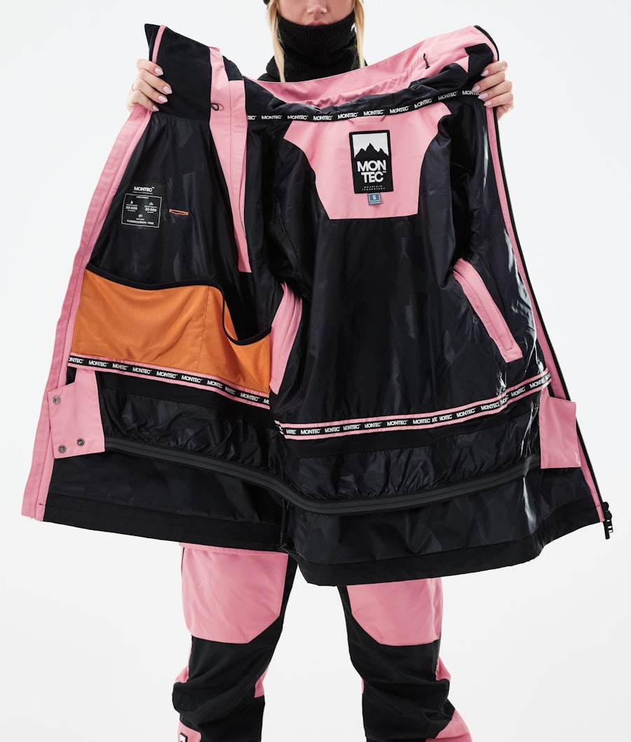 Doom W 2021 Ski Jacket Women Pink/Black