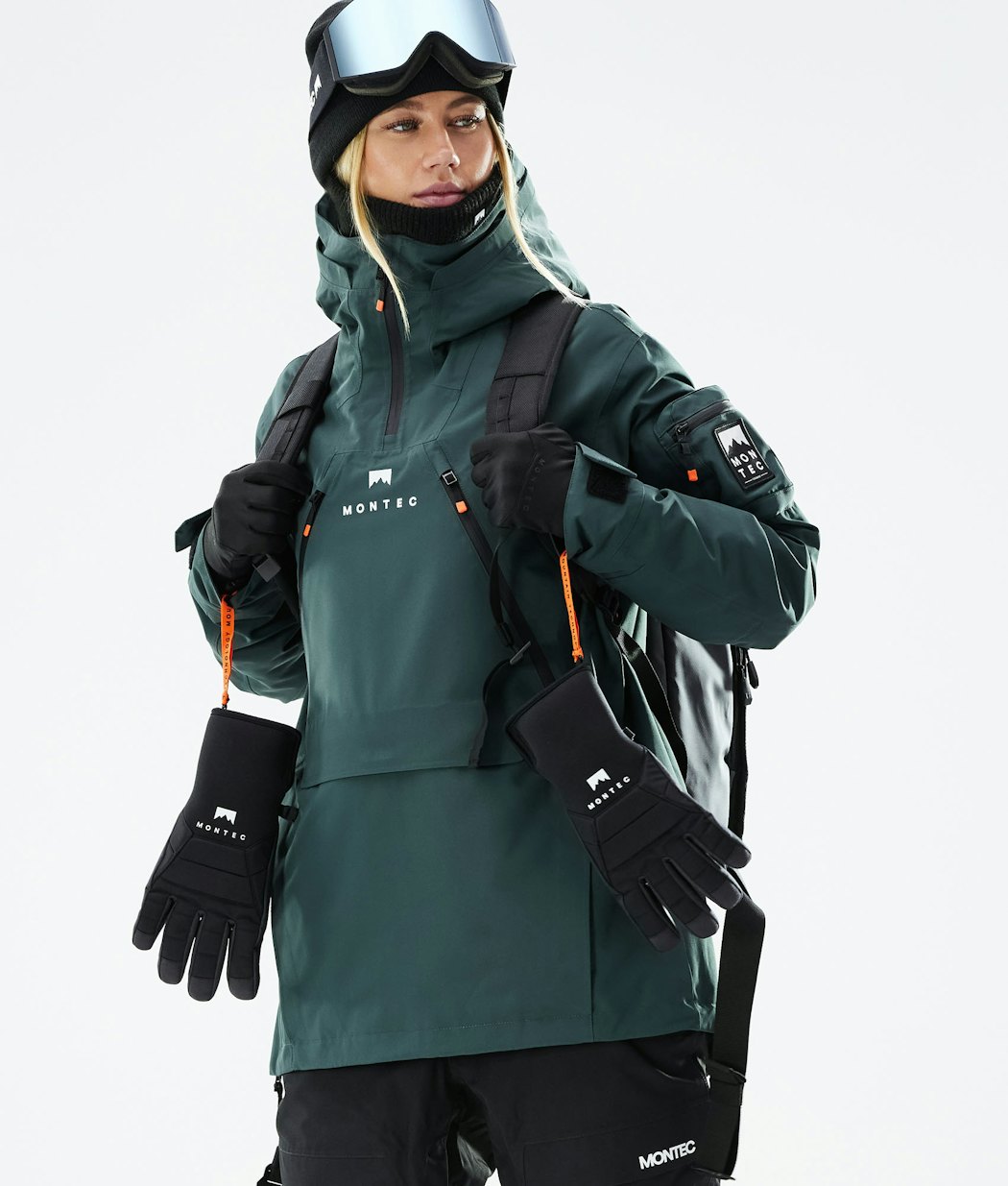 Montec Anzu W Women's Snowboard Jacket Dark Atlantic