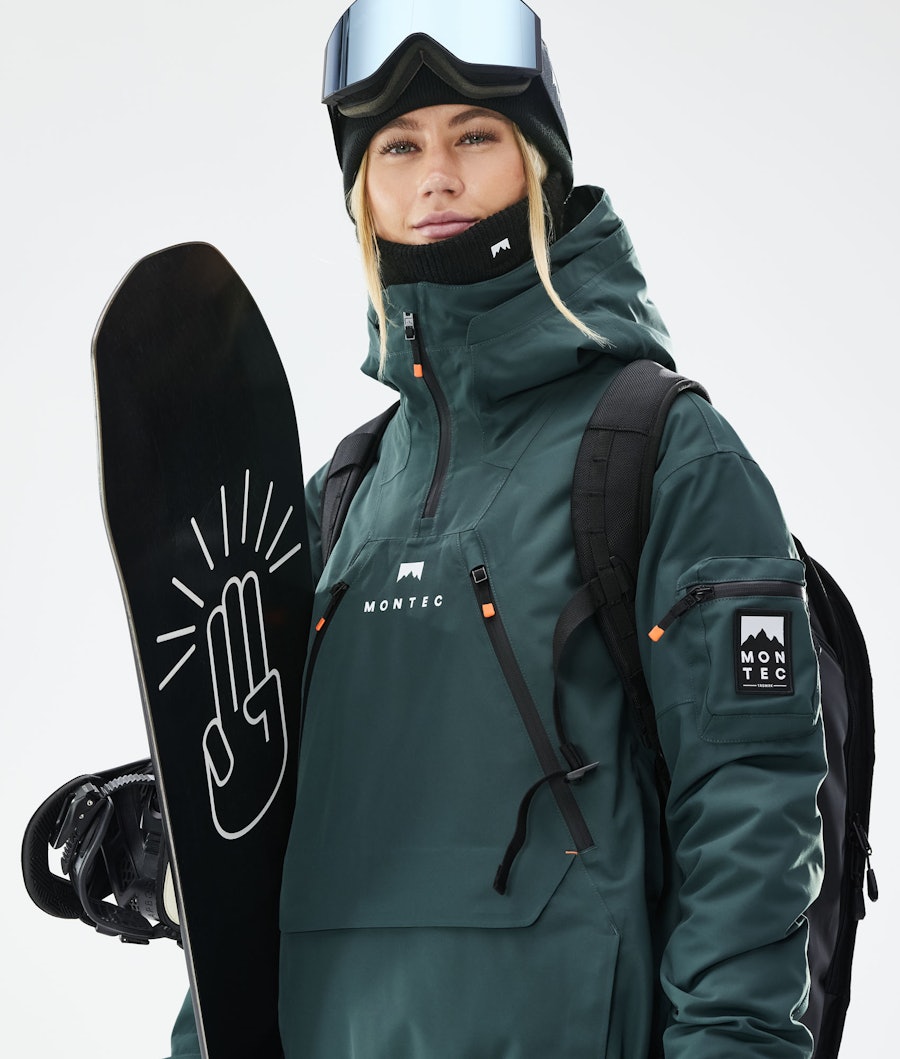 Montec Anzu W Women's Snowboard Jacket Dark Atlantic