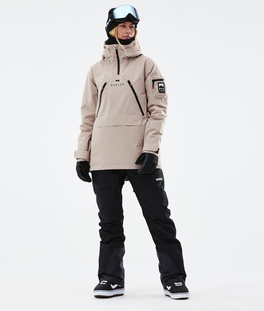 Montec Anzu W Women's Snowboard Jacket Sand