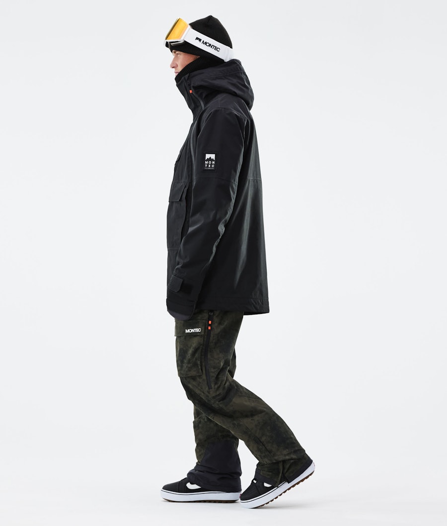 Montec Doom 2021 Men's Snowboard Jacket Black