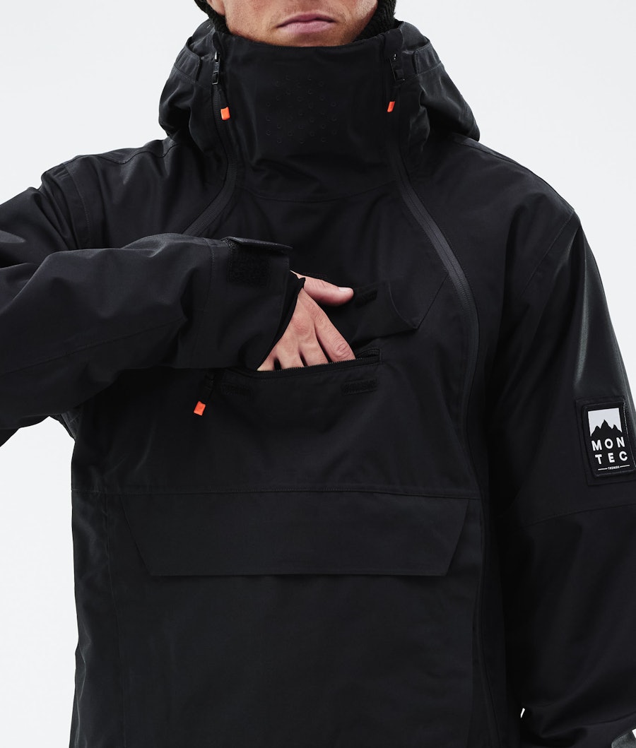 Montec Doom 2021 Men's Snowboard Jacket Black