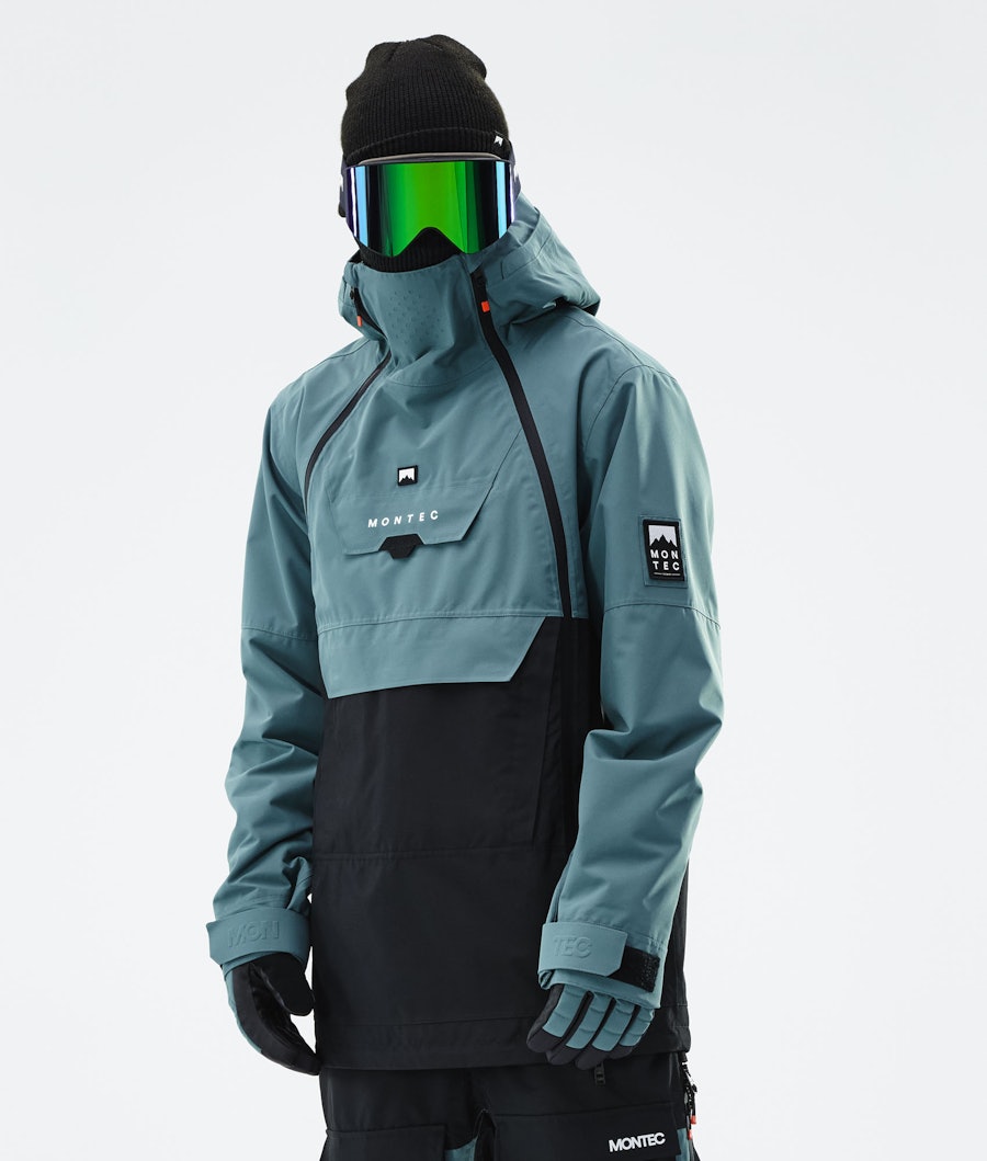 Doom Snowboard Jacket Men Atlantic/Black