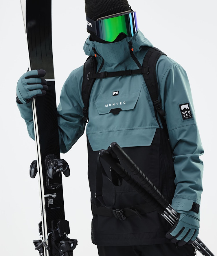 Doom 2021 Ski jas Heren Atlantic/Black