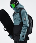 Doom 2021 Snowboard Jacket Men Atlantic/Black