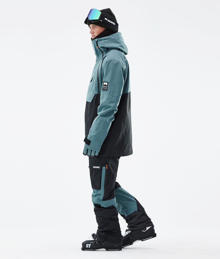 Doom 2021 Ski jas Heren Atlantic/Black