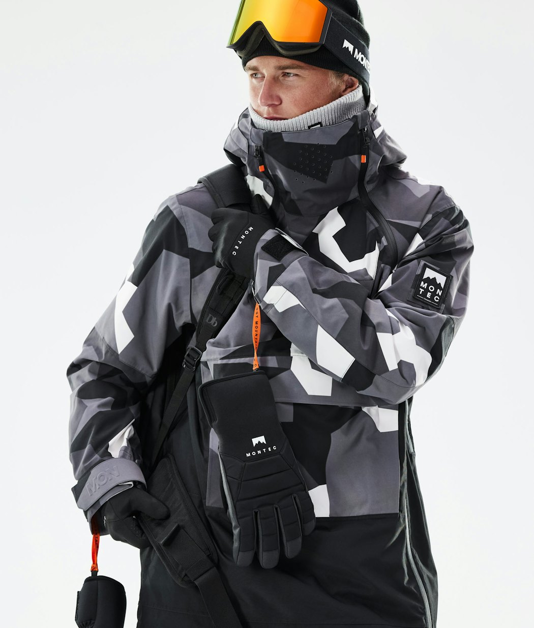 Doom 2021 Snowboard Jacket Men Arctic Camo/Black