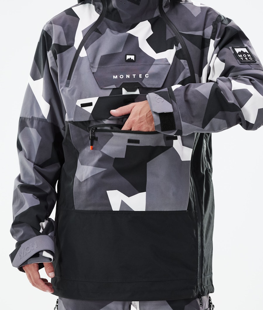 Montec Doom 2021 Men's Ski Jacket Arctic Camo/Black