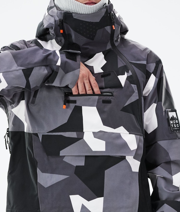 Montec Doom 2021 Snowboard Jacket Men Arctic Camo/Black