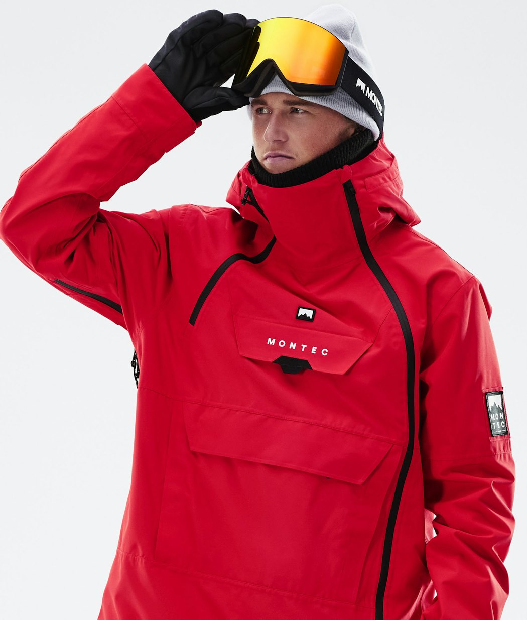 Montec Doom 2021 Men's Ski Jacket Red