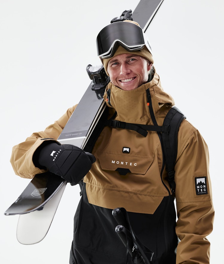 Montec Doom 2021 Ski Jacket Men Gold/Black, Image 3 of 12