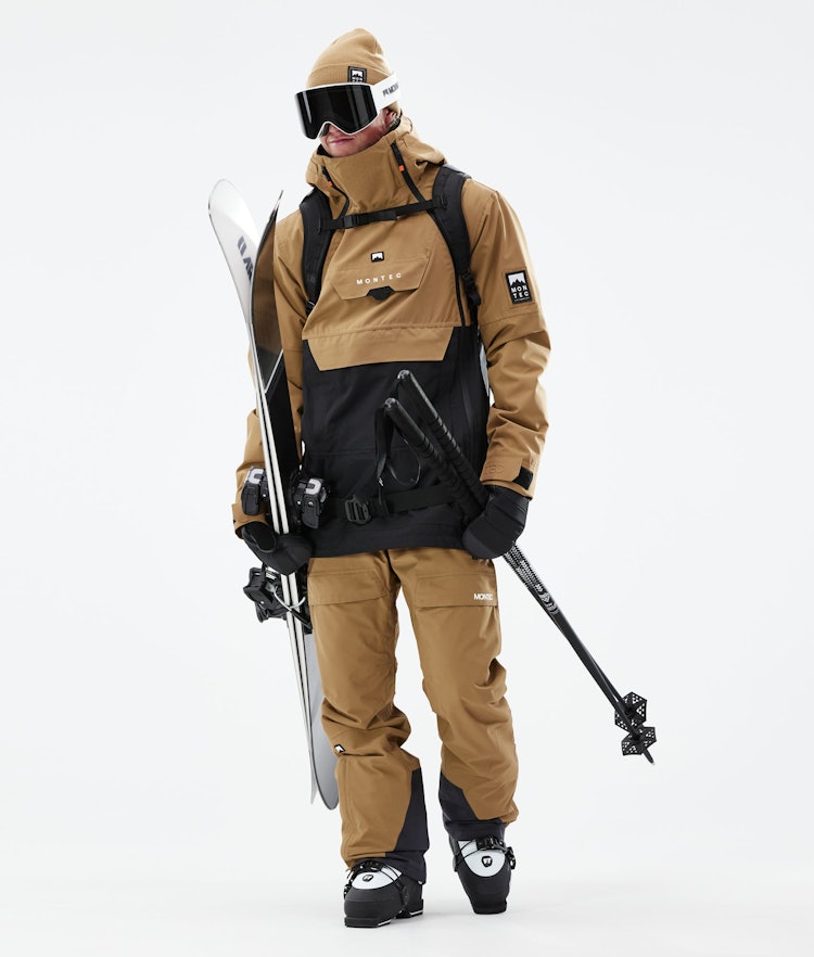 Montec Doom 2021 Ski jas Heren Gold/Black, Afbeelding 4 van 12