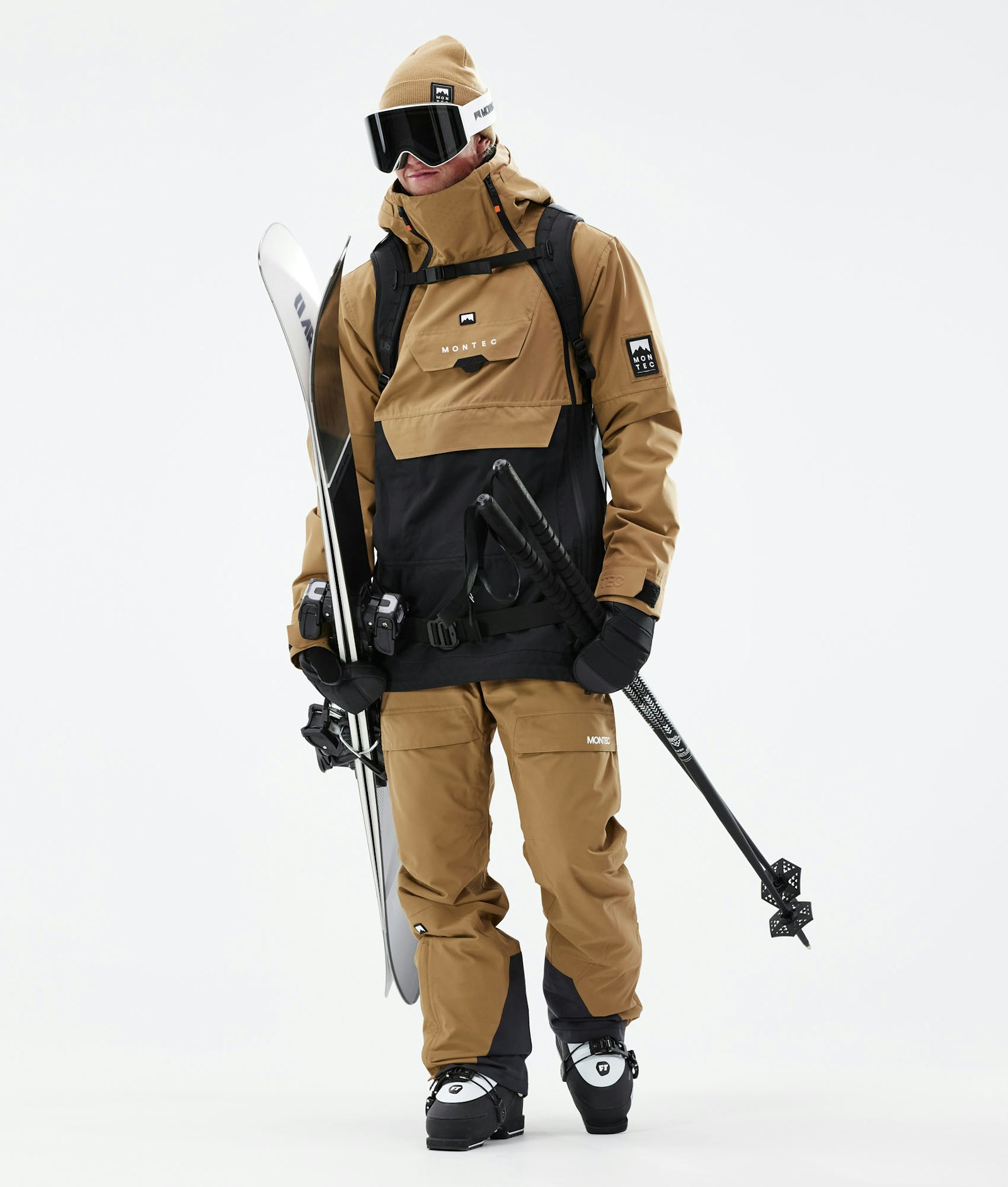 Montec Doom 2021 Ski jas Heren Gold/Black