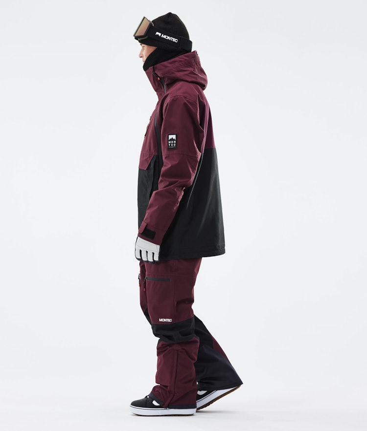 Doom 2021 Snowboard Jacket Men Burgundy/Black, Image 6 of 13