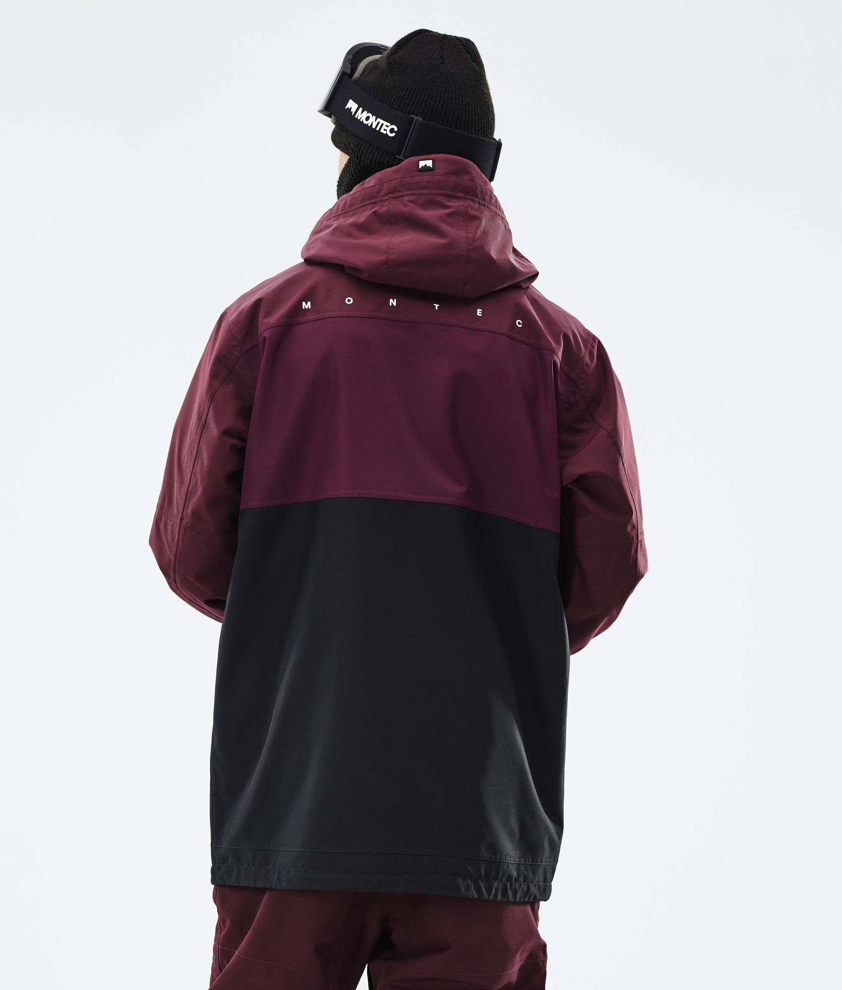 Burgundy anorak deals