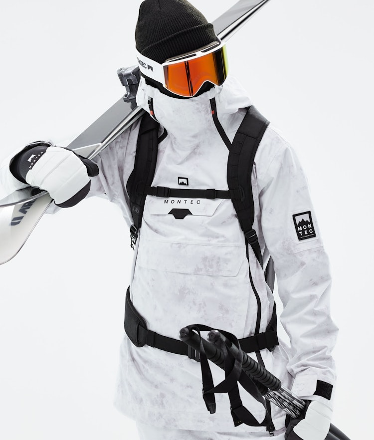 Doom 2021 Ski Jacket Men White Tiedye, Image 3 of 11
