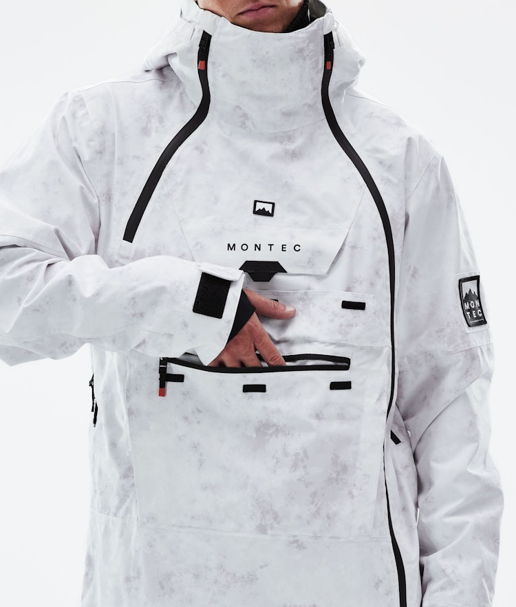 Doom 2021 Ski Jacket Men White Tiedye, Image 9 of 11