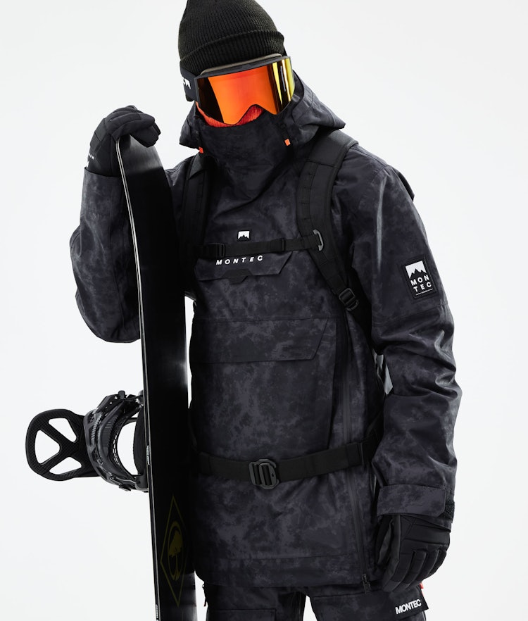 Doom 2021 Snowboard Jacket Men Black Tiedye, Image 3 of 11