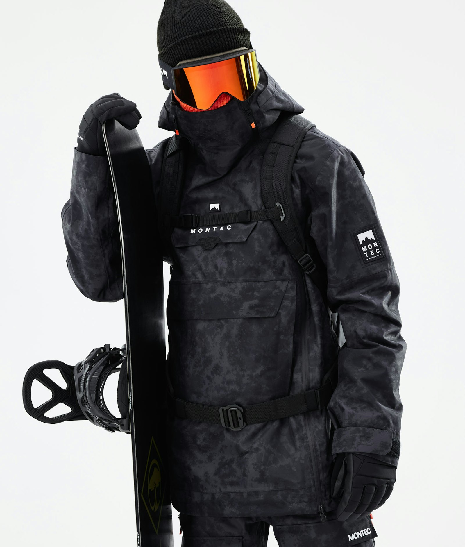 Doom 2021 Snowboard jas Heren Black Tiedye