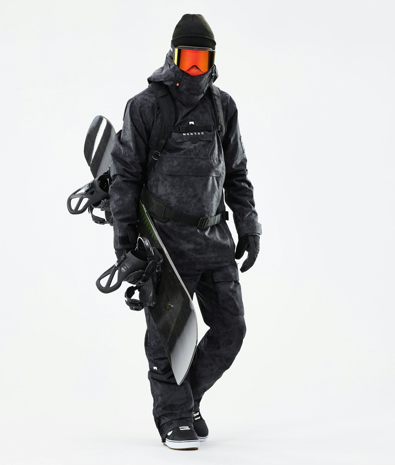 Montec Doom 2021 Snowboardjakke Herre Black Tiedye