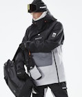 Doom 2021 Snowboard Jacket Men Black/Light Pearl/Light Grey, Image 3 of 13