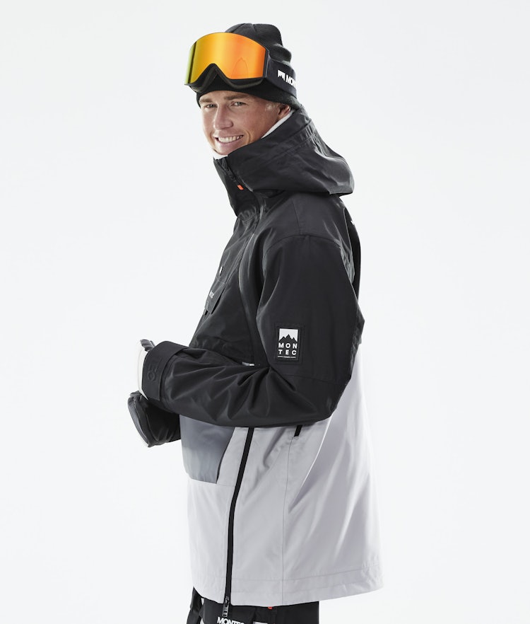 Doom 2021 Snowboard Jacket Men Black/Light Pearl/Light Grey, Image 9 of 13
