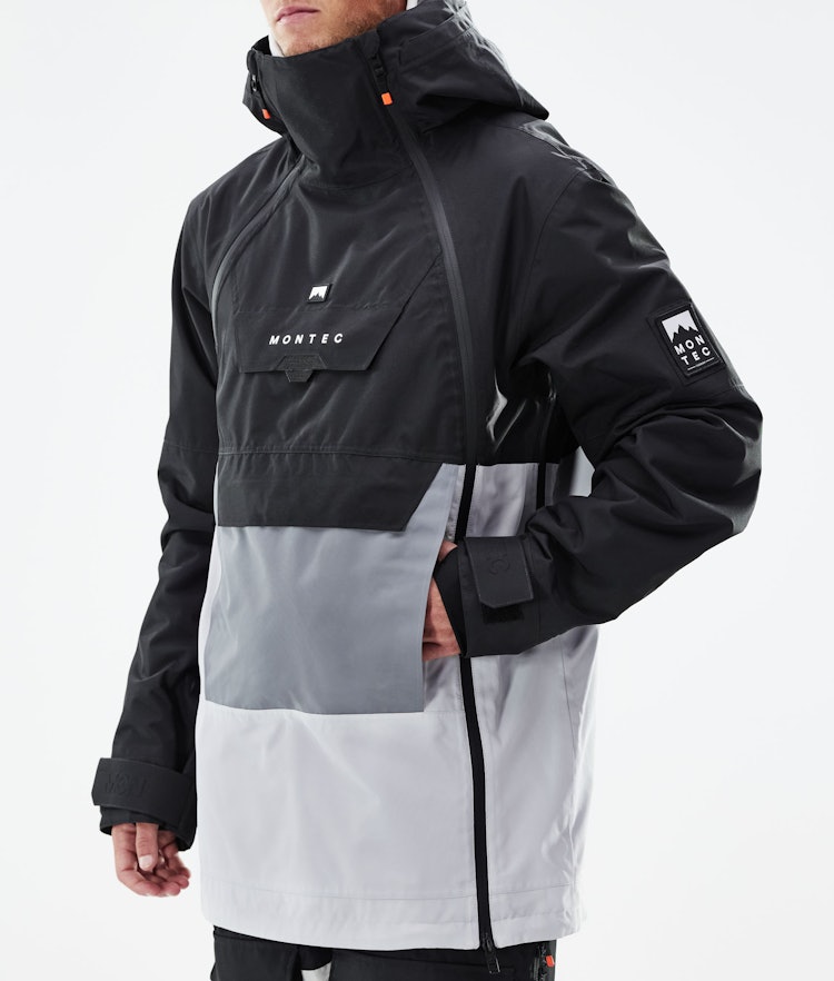 Doom 2021 Snowboard Jacket Men Black/Light Pearl/Light Grey, Image 11 of 13