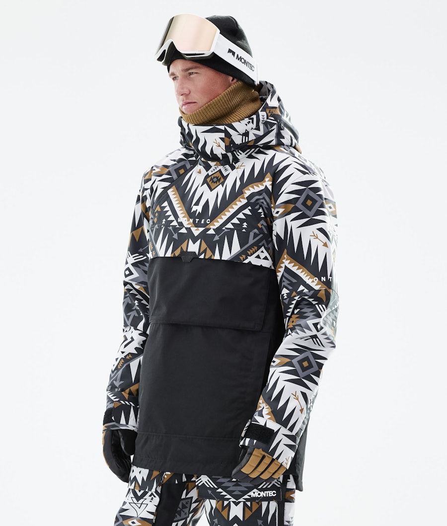 Montec Dune 2021 Men's Snowboard Jacket Komber Gold/Black