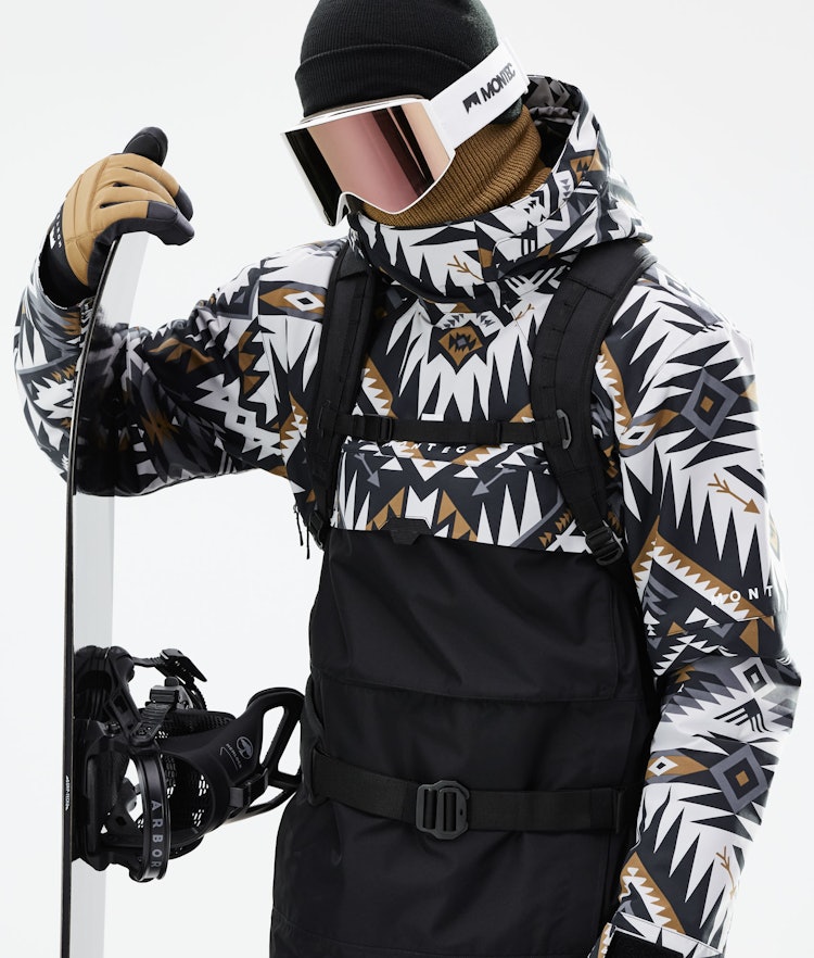 Dune 2021 Snowboard Jacket Men Komber Gold/Black Renewed