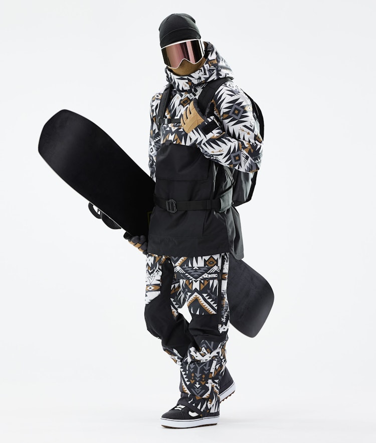 Montec Dune 2021 Veste Snowboard Homme Komber Gold/Black