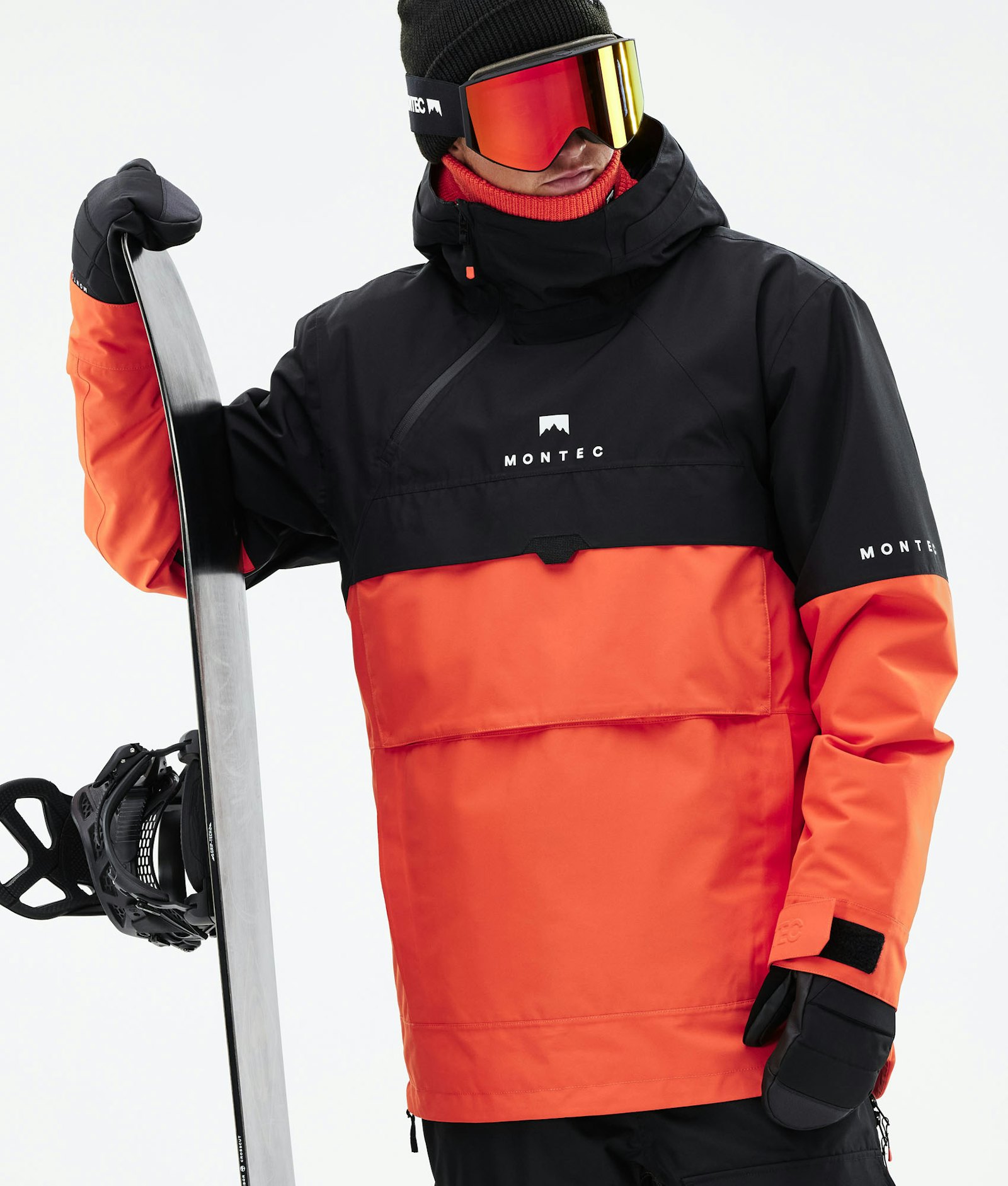 Dune 2021 Snowboard jas Heren Black/Orange