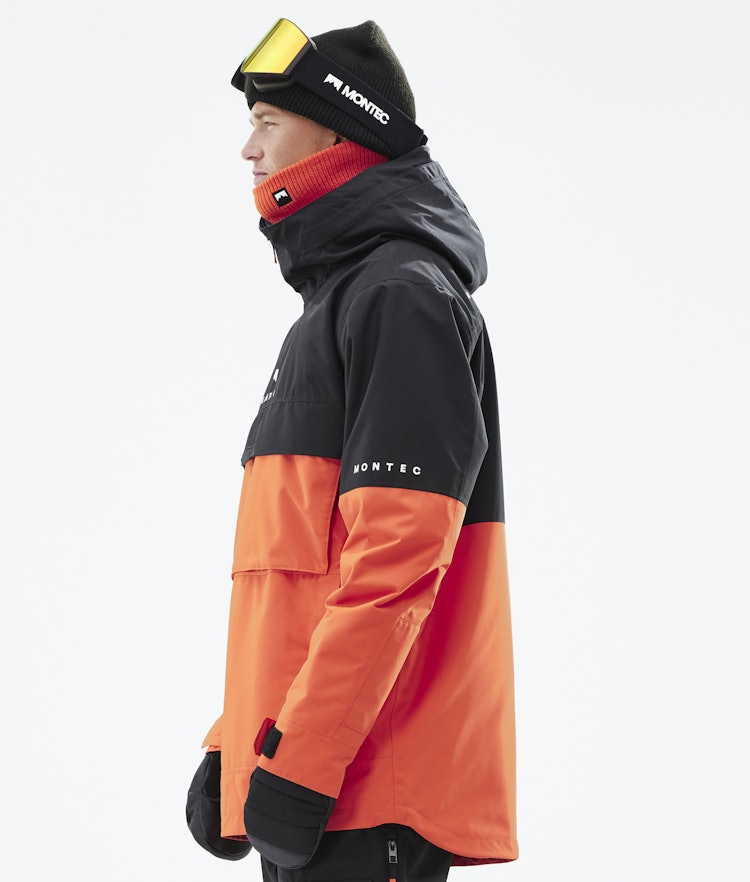 Dune 2021 Manteau Ski Homme Black/Orange