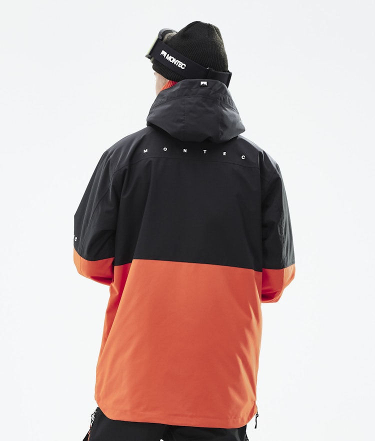 Dune 2021 スキージャケット メンズ Black/Orange
