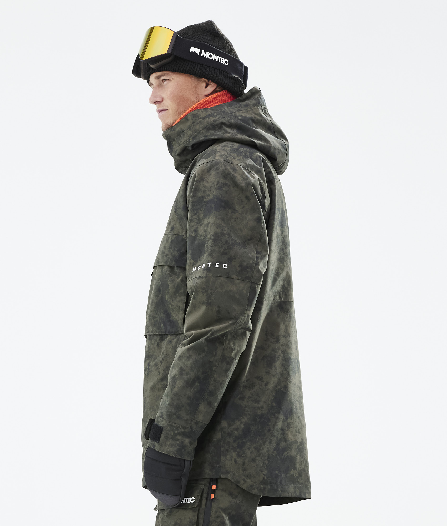 Olive green snow clearance jacket