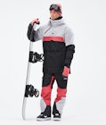 Montec Dune 2021 Veste Snowboard Homme Light Grey/Coral/Black